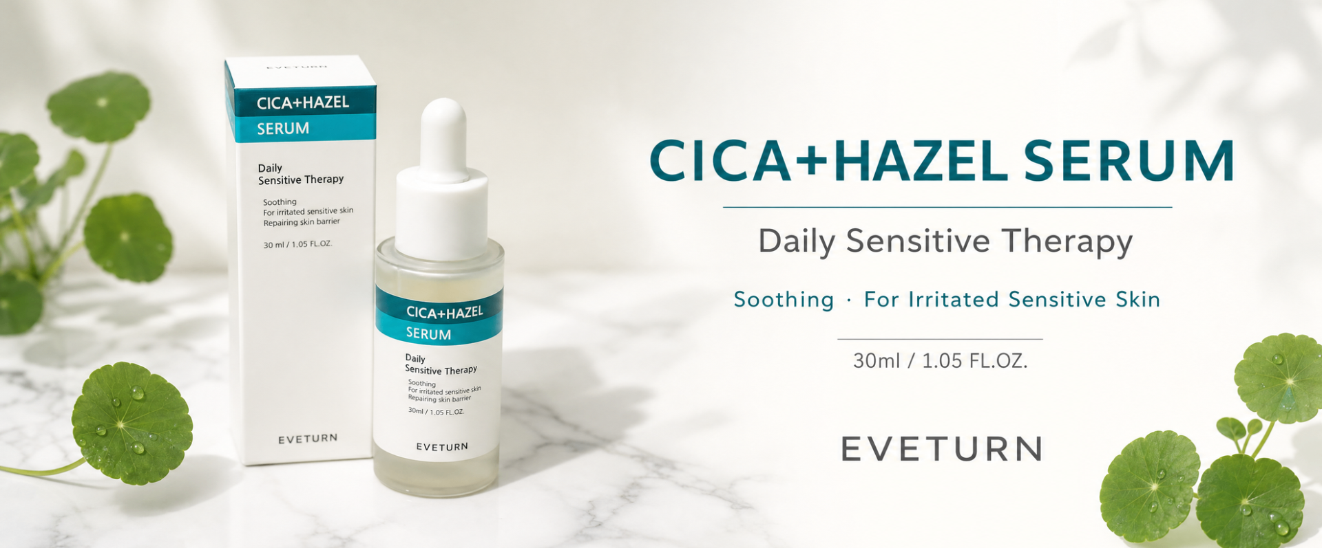 CICA+HAZEL Serum banner 1