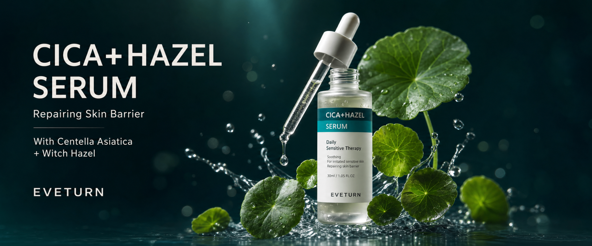 CICA+HAZEL Serum banner 2